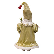 Kurt Adler 18-Inch Kringles Mistletoe Kisses Santa table piece