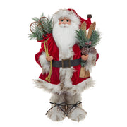 Kurt Adler 18-Inch KSA Kringles Rustic Santa with Skis