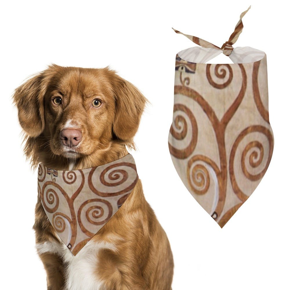 Klimt Tree of Life, Stoclet Frieze Pet Scarf