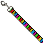 Dog Leash - Gummy Bears Black/Multi Color