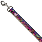 Dog Leash - Love Love Purple