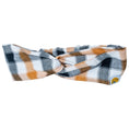 Load image into Gallery viewer, Tobacco Plaid Headband
