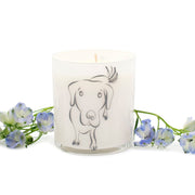 Large Dog Jar Candle - Wet Dog Scent