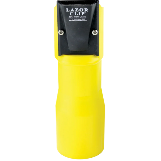 Lazor Blade Cordless 2 Speed Clipper Yellow with Two Batteries by Laube