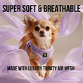 Load image into Gallery viewer, EcoBark Step In Dog Harness - XXXS to Small Breeds- Reflective Soft Mesh Harness for Teacup, Small Dogs and Puppies / Lavender
