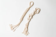 Macrame Rope Dog Toys: 2-Pack