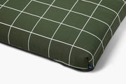 Hunter Green Grid | Dog Bed or Bed Cover LAY LO Pets