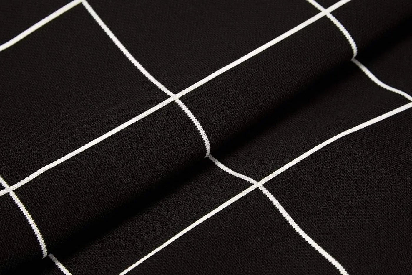 Black Grid | Fancy Dog Bed or Bed Cover LAY LO Pets
