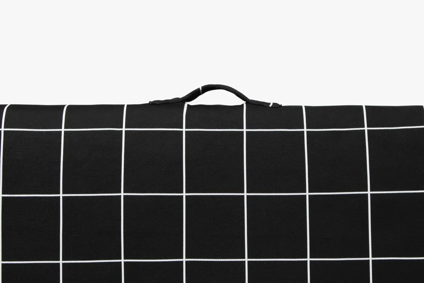 Black Grid | Fancy Dog Bed or Bed Cover LAY LO Pets