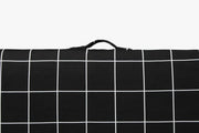 Black Grid | Fancy Dog Bed or Bed Cover LAY LO Pets