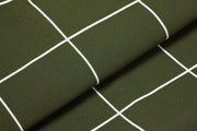 Hunter Green Grid | Dog Bed or Bed Cover LAY LO Pets