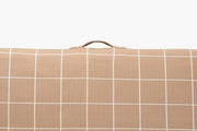 Tan Grid | Dog Bed or Bed Cover LAY LO Pets