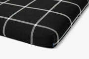 Black Plaid Dog Bed | Dog Bed or Bed Cover LAY LO Pets