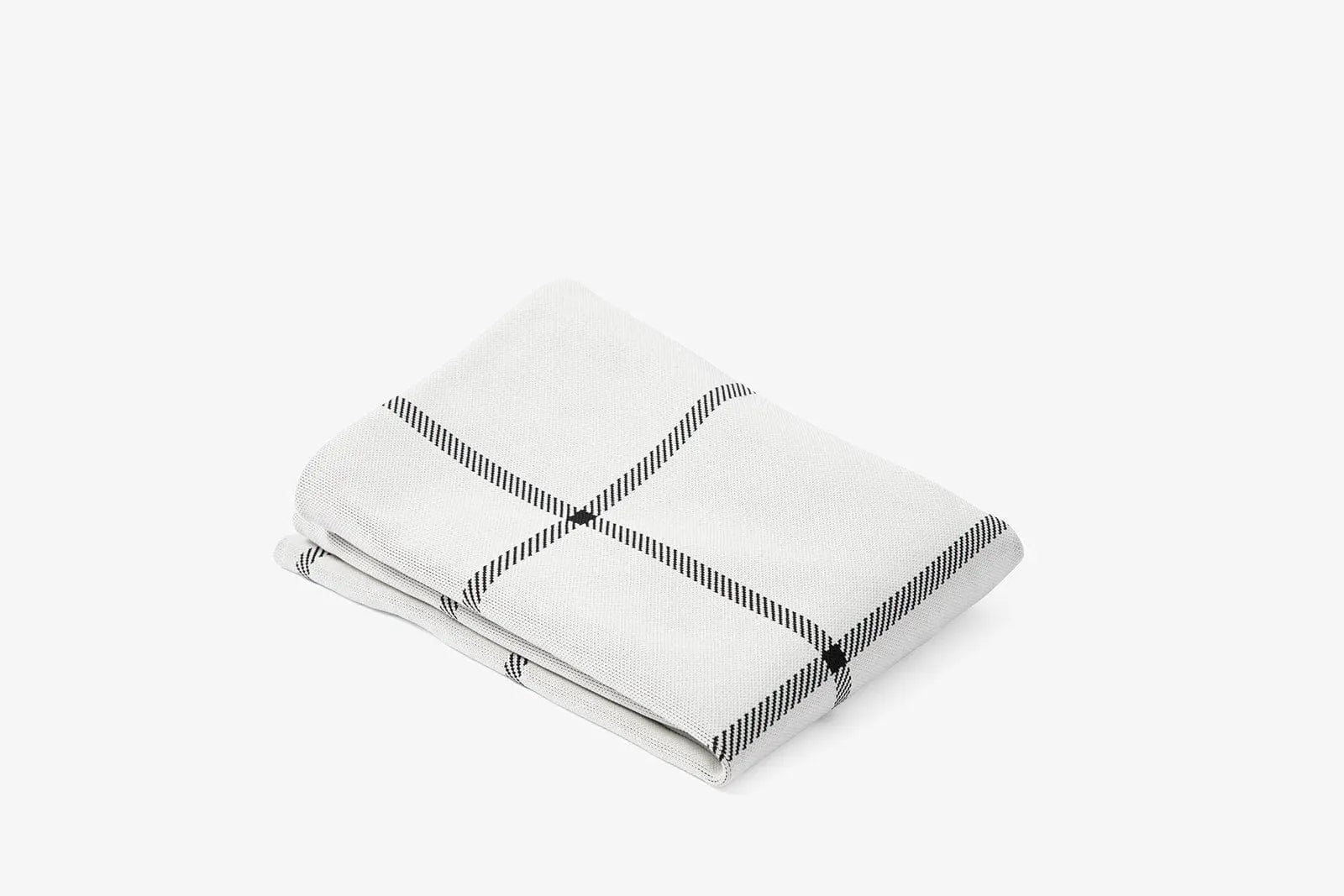 White Plaid | Dog Bed or Bed Cover LAY LO Pets