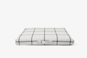 White Plaid | Dog Bed or Bed Cover LAY LO Pets