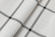 White Plaid | Dog Bed or Bed Cover LAY LO Pets
