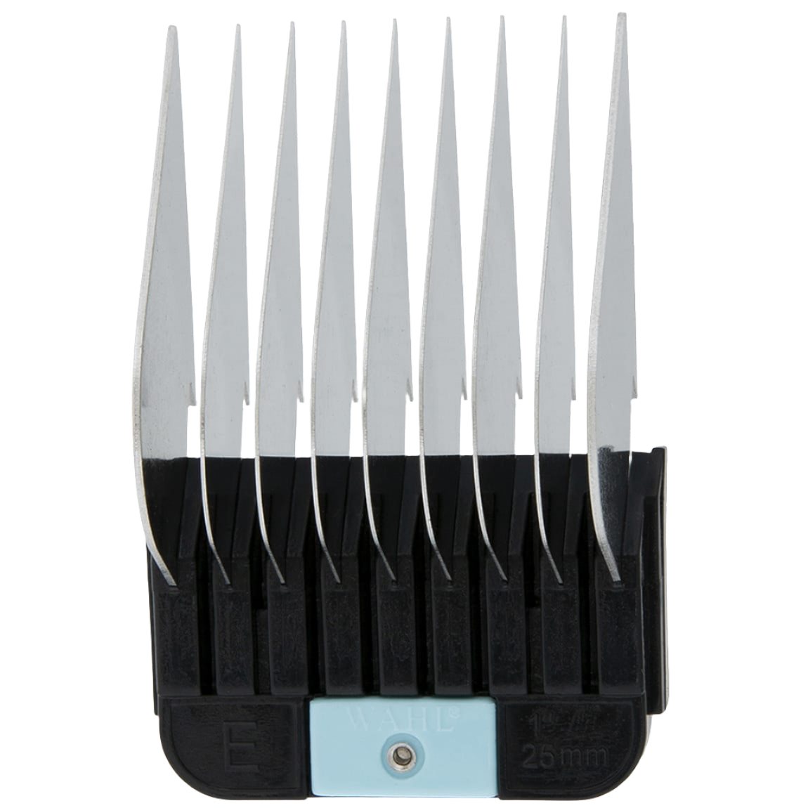 Pet #E 1" 25mm Light Blue Snap-on Comb by Wahl