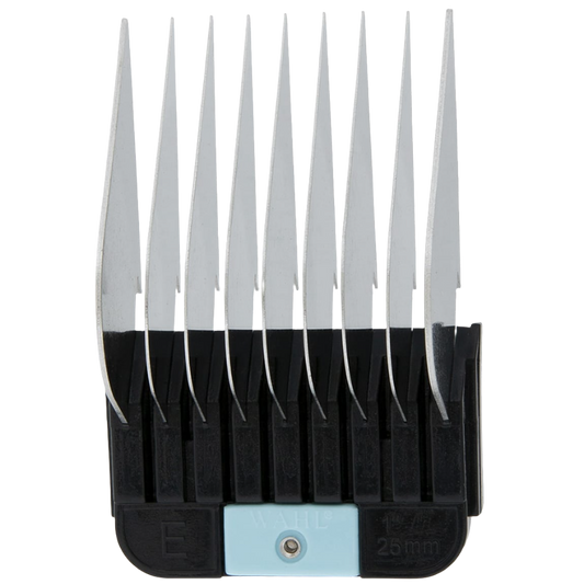 Pet #E 1" 25mm Light Blue Snap-on Comb by Wahl