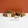 Load image into Gallery viewer, Light Coffee Velvet Set
