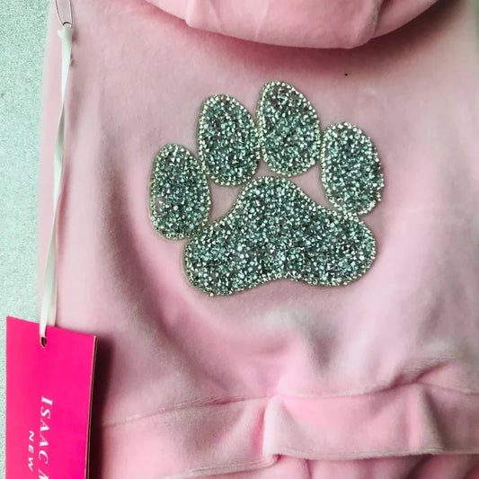 Isaac Mizrahi Doggie Velour Tracksuit - Southlake Paws