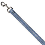 Dog Leash - Anchor2 Monogram Baby Blue/Navy/White