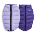 Load image into Gallery viewer, Lilac/Grape Pack N' Go Reversible Puffer - Southlake Paws
