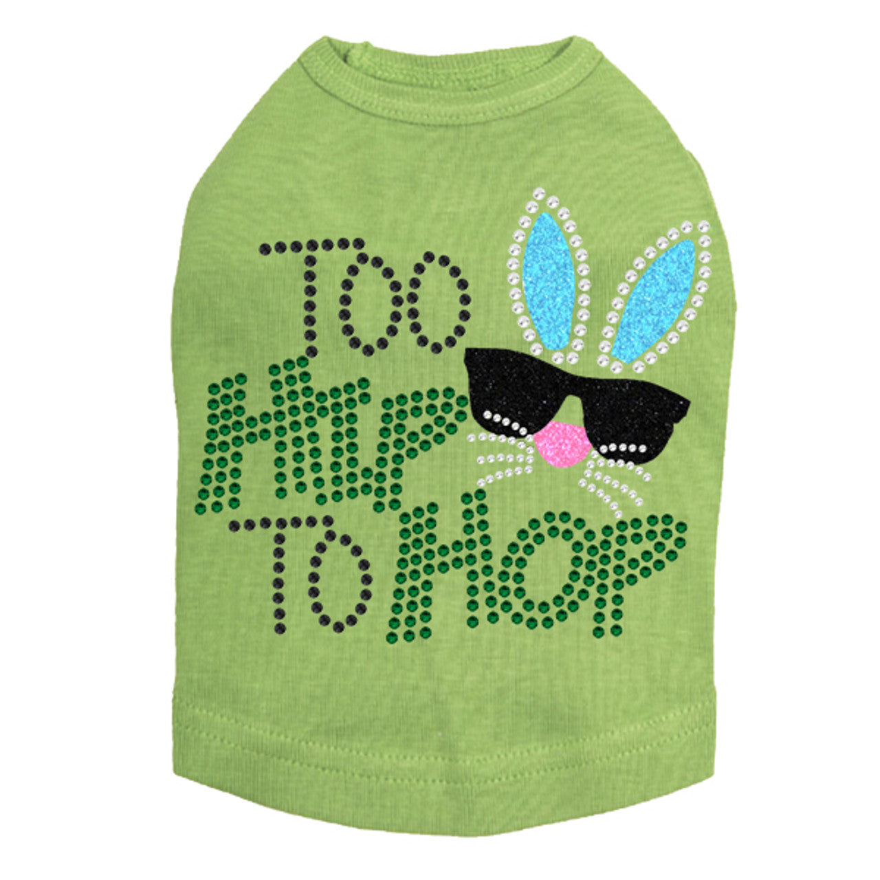Too Hip to Hop - Dog Tank alternate view