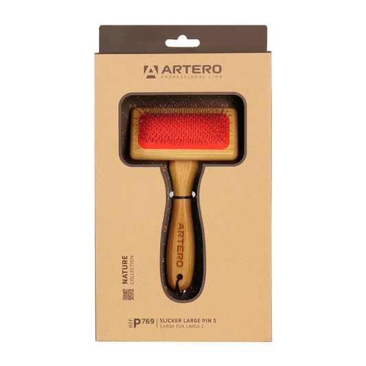 Nature Collection Long Pin Slicker Brush Small by Artero