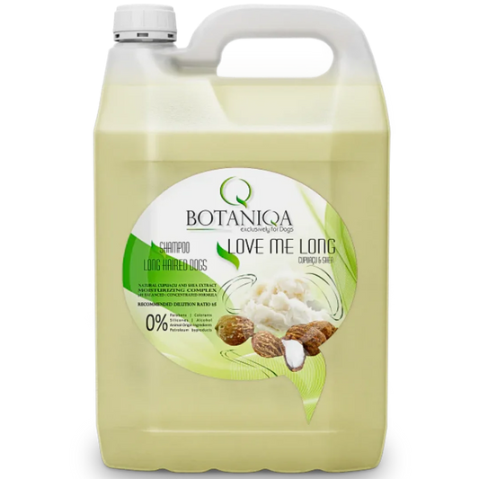 Dog Love Me Long Cupuacu & Shea Shampoo Gallon by Botaniqa