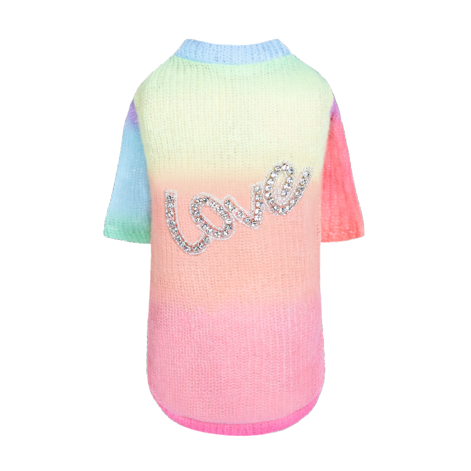 Love Dog Sweater Sweaters - Designer Dog Clothes from Southlake Paws