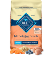 Blue Buffalo Life Protection Formula Large Breed Puppy Chicken & Brown Rice Recipe Dry Dog Food (30lb) 