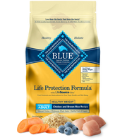 Blue Buffalo Life Protection Formula Adult Healthy Weight Small Breed Chicken and Brown Rice Dry Dog Food 
