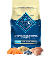 Blue Buffalo Senior Chicken and Brown Rice Dry Dog Food 