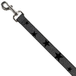 Dog Leash - Cheetah/Stars Gray/Black