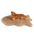 Load image into Gallery viewer, PupRug™ Luxe Faux Fur Orthopedic Dog Bed -  Plush Sheep Tan - Southlake Paws
