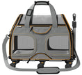 Load image into Gallery viewer, Luxury Rider Pet Carrier with Removable Wheels and Telescopic Handle
