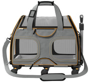 Luxury Rider Pet Carrier with Removable Wheels and Telescopic Handle