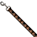 Dog Leash - Mohawk Skulls - NO Star