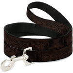 Dog Leash - Wood Grain Walnut