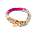 Load image into Gallery viewer, Magenta Ombre Cotton Rope Cat & Dog Collar
