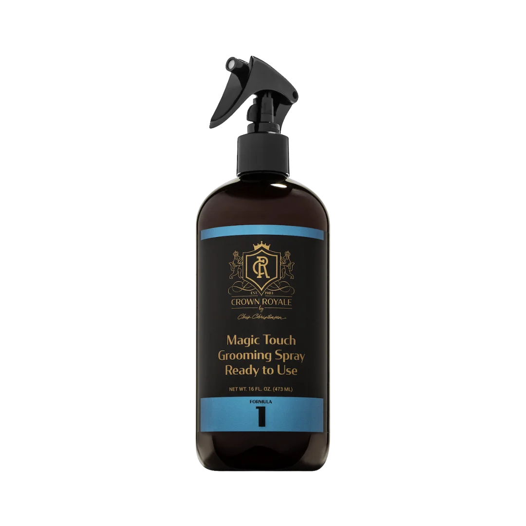 Magic Touch Spray Ready to use #1 16oz by Crown Royale professional dog grooming tool Southlake Paws