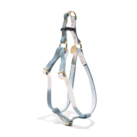 Marine Green Cotton Cat & Dog Harness – Adjustable, Durable & Stylish Pet Harness | Found My Animal