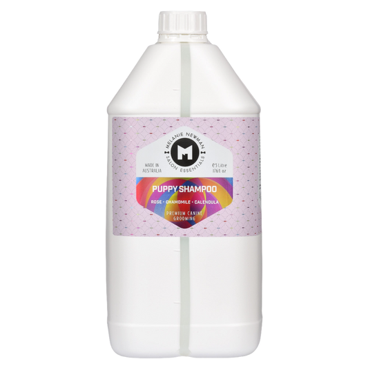 Puppy Shampoo 5L by Melanie Newman professional dog grooming tool Southlake Paws
