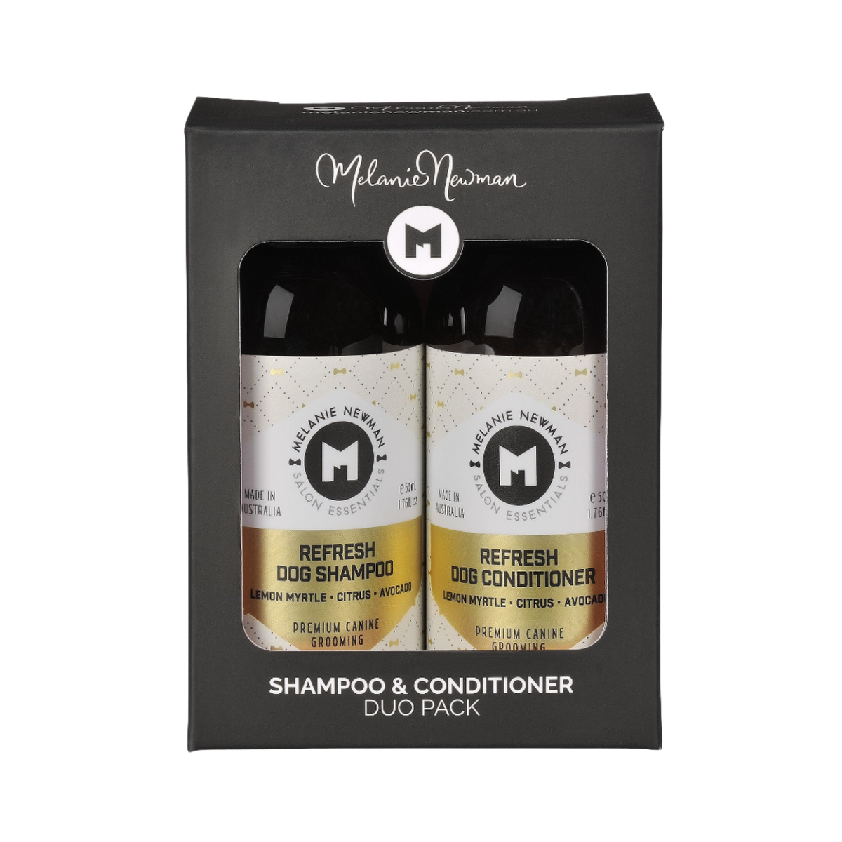 Dog Refresh Shampoo & Conditioner 50ml Duo Pack by Melanie Newman