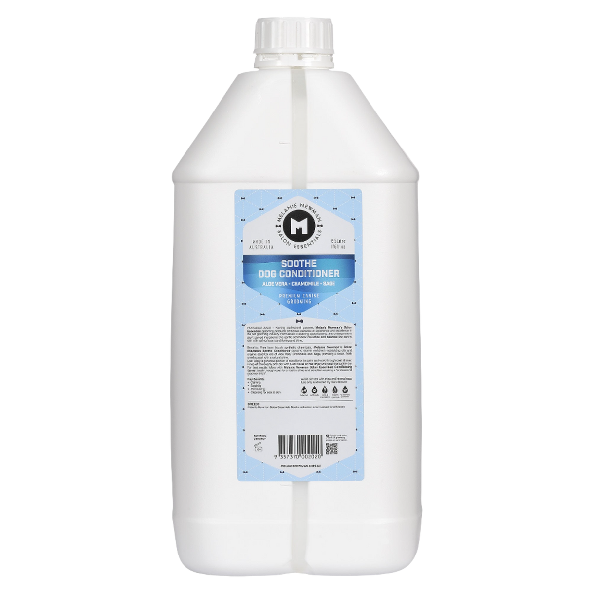 Dog Soothe Conditioner 5L by Melanie Newman