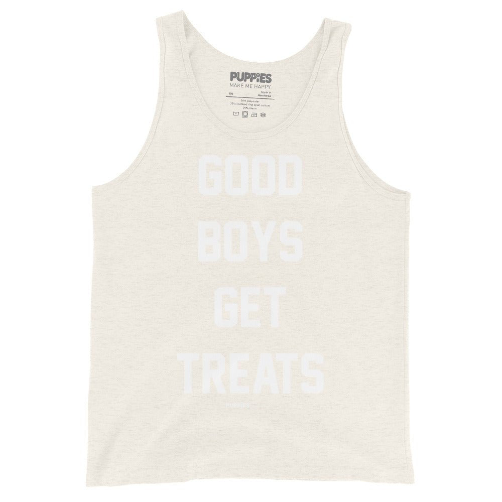Good Boys Get Treats | Gift for Dog Dad | Uni-Sex Tank Top