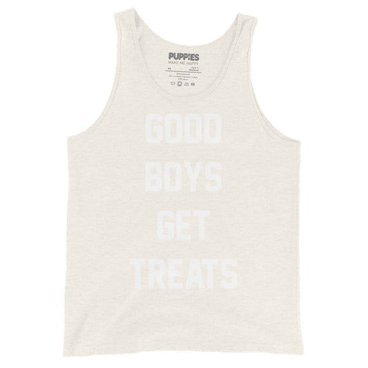 Good Boys Get Treats | Gift for Dog Dad | Uni-Sex Tank Top