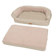 EZ-Wash Fleece Headrest Dog Bed
