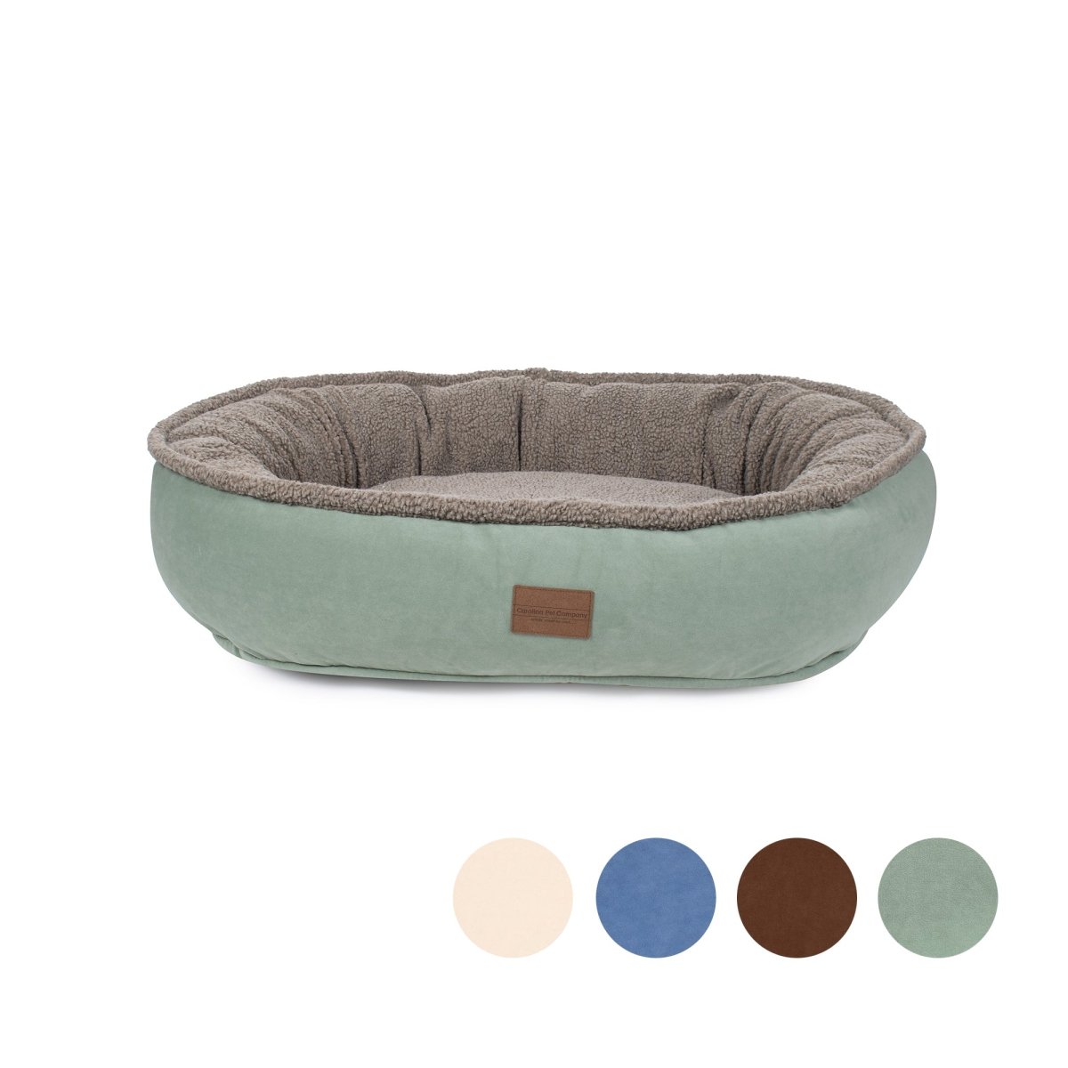Microfiber Comfy Cup - Pet Bed - Bone - Small