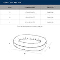 Load image into Gallery viewer, Microfiber Comfy Cup - Pet Bed
